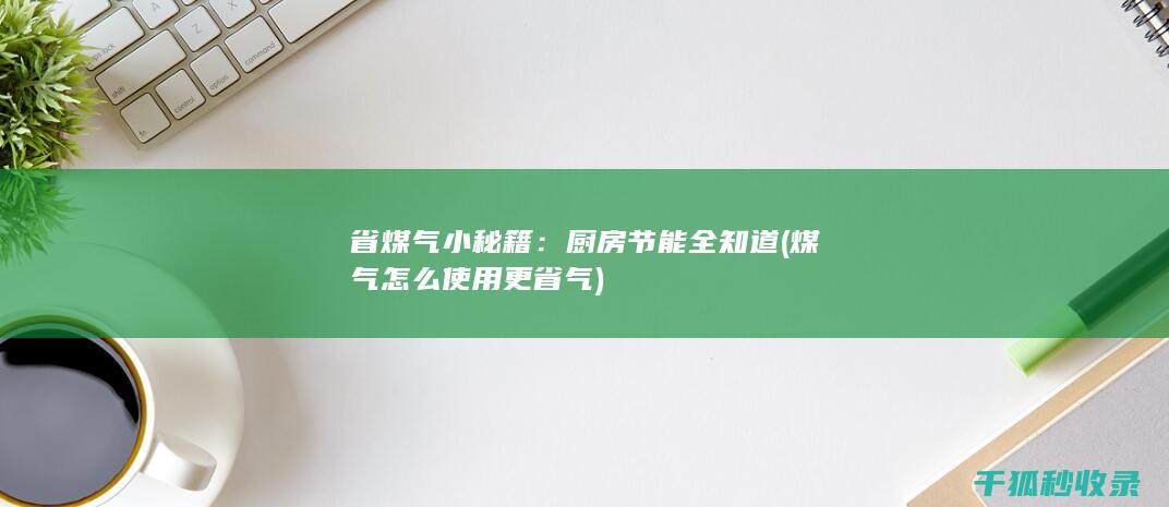 省煤气小秘籍：厨房节能全知道 (煤气怎么使用更省气)