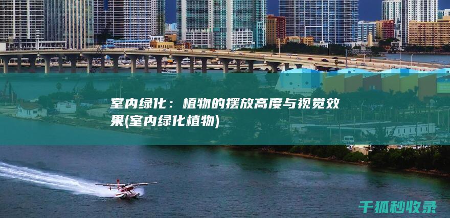 室内绿化：植物的摆放高度与视觉效果 (室内绿化植物)