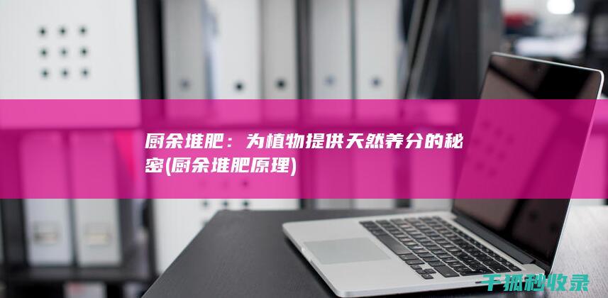厨余堆肥：为植物提供天然养分的秘密 (厨余堆肥原理)