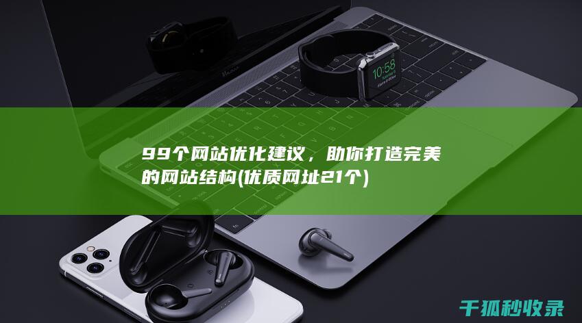 99个网站优化建议，助你打造完美的网站结构 (优质网址21个)