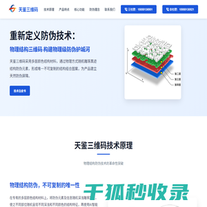 天鉴科技结构三维码