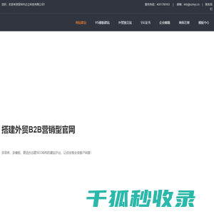 模板网站建设